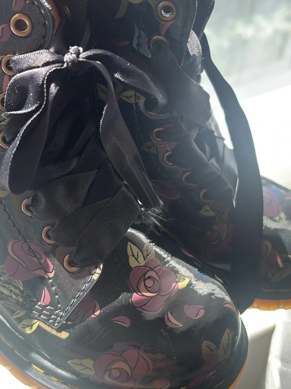 Floral Doc Martens